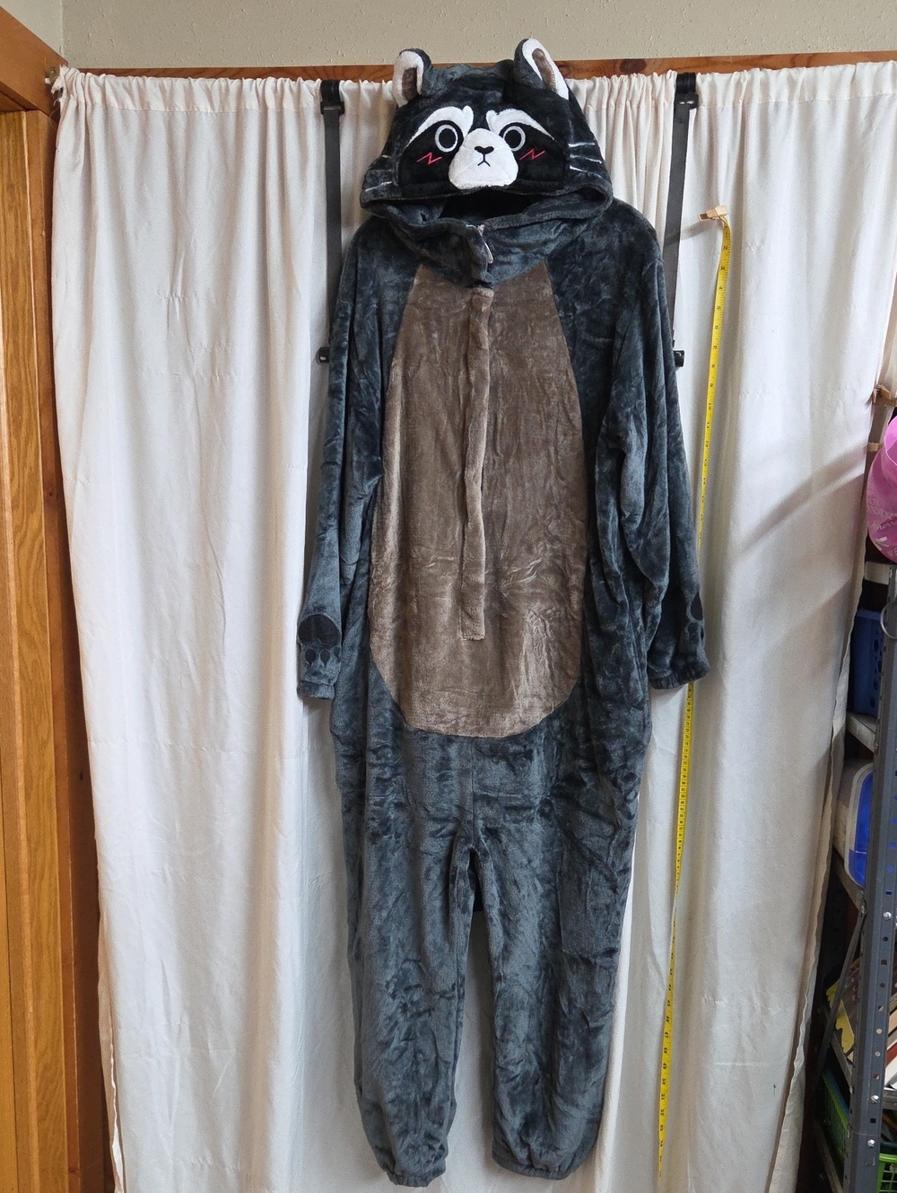 Olaola Raccoon Halloween Costume ADULT Medium